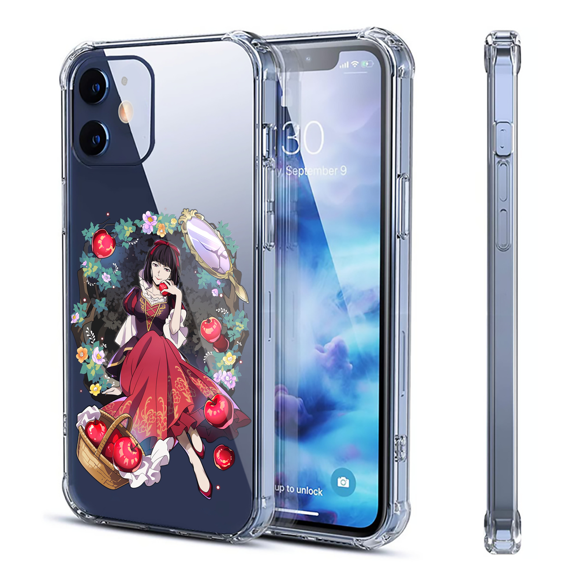 （画像用） 文豪ストレイドッグス Bungo Stray Dogs 【iPhone 12シリーズ対応】透明スマホケース（クリアソフトケース）